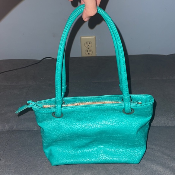 Teal purse from the KOLTJOV collections EST. 1988 - Picture 3 of 8